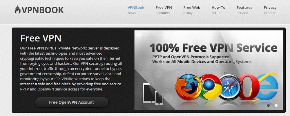VPNBook Home Page