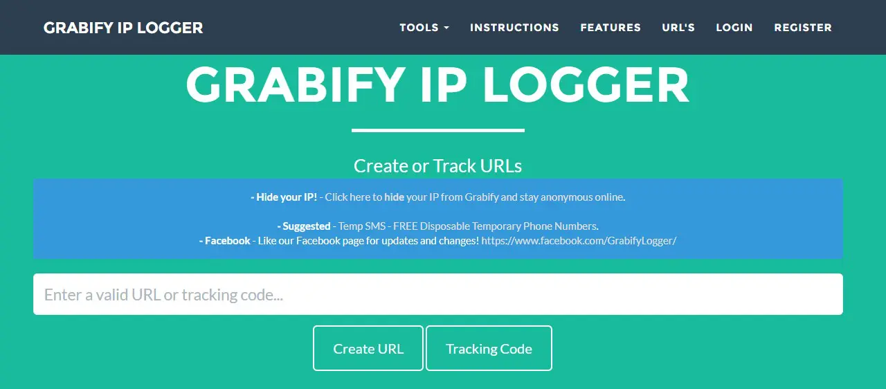 Grabify IP loggery