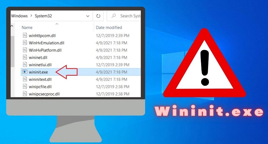 Wininit.exe windows process