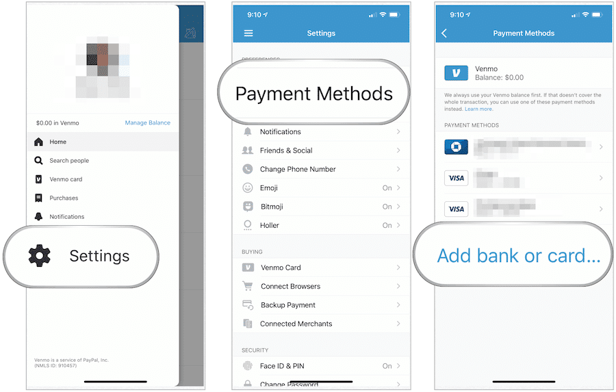 Payments Methods