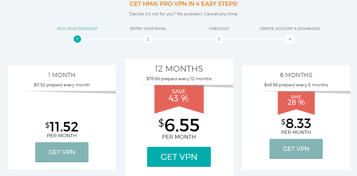 hidemyass review price