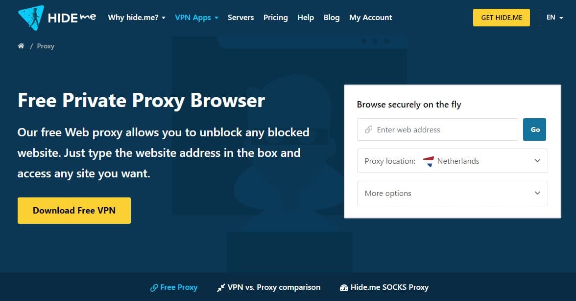 free vpn proxy online