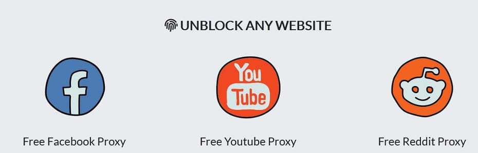 Weboproxy features