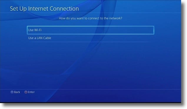 ps4 WIFI