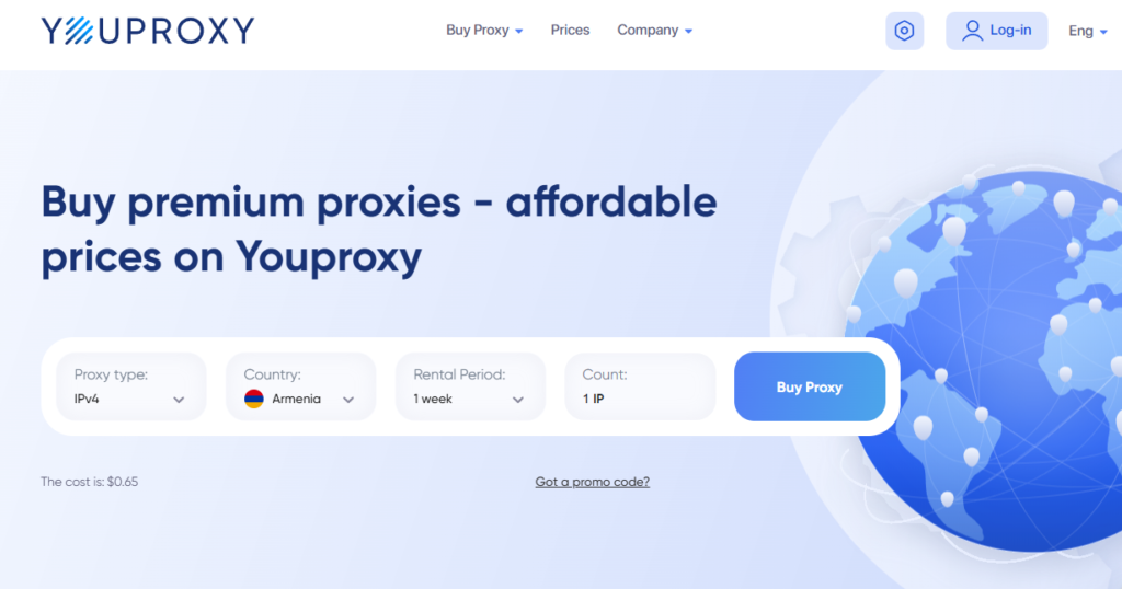 youproxy homepage