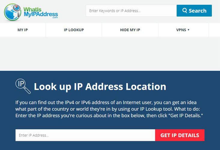 WhatIsMyIPAddress overview