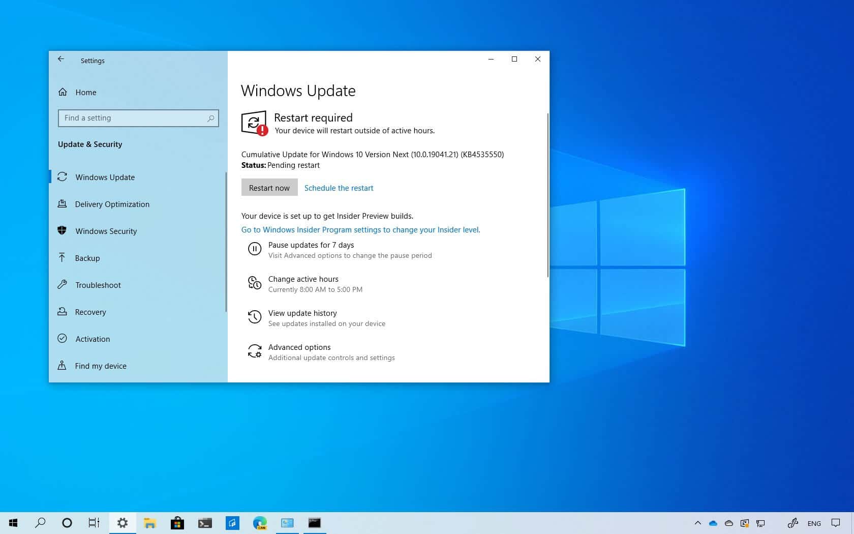 Windows 10 Update