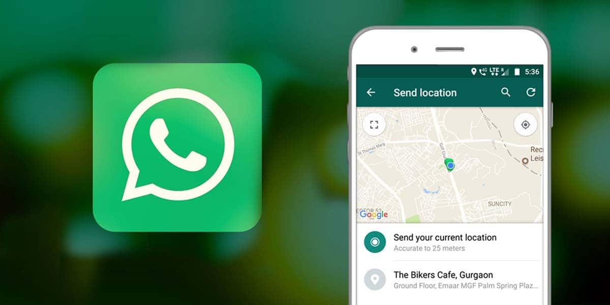 whatsapp location