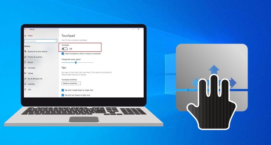 Disable Touchpad in Windows 10
