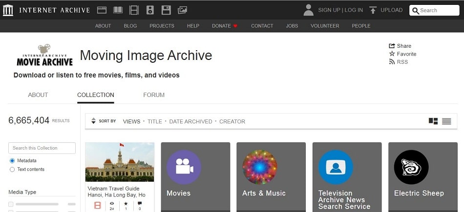 Internet Archive Movies