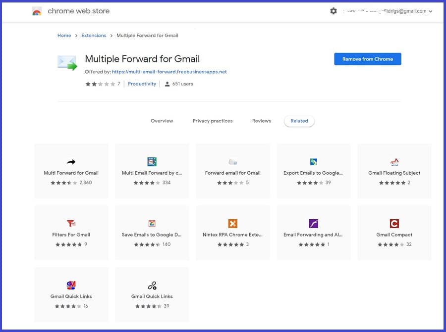 MailForwardForGmail