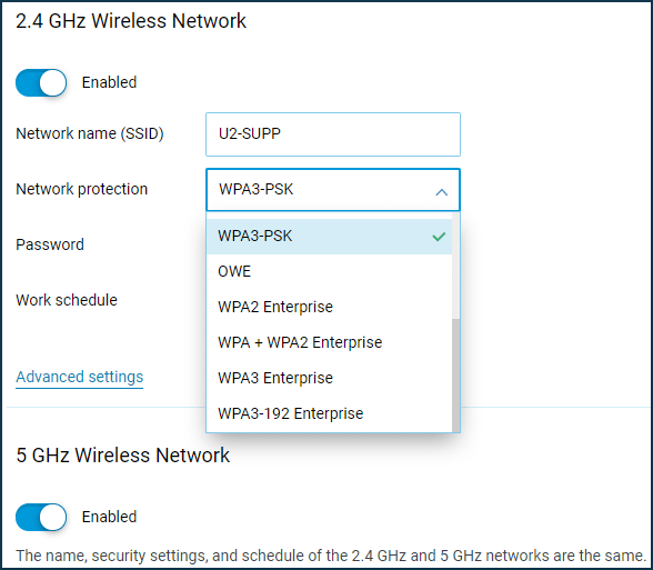 WPA3 security protocol