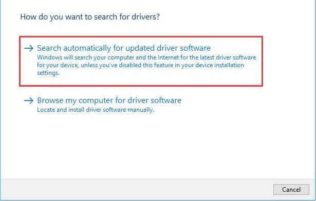 search for drivers