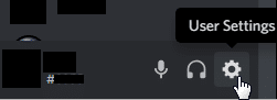 Discord user settings