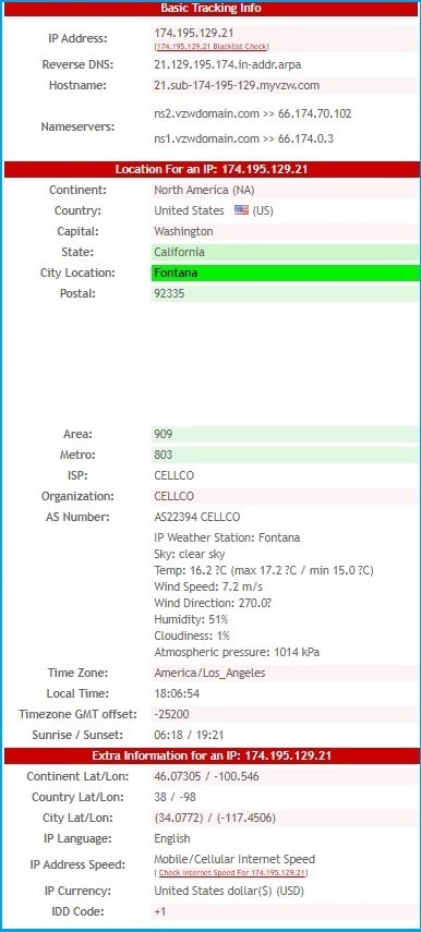 IP Tracker ip info