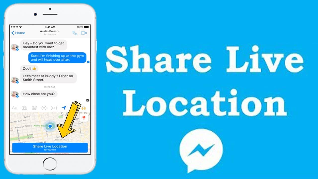 Share the Location Messenger