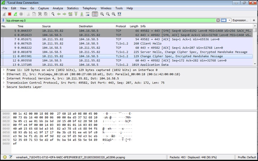 Wireshark Tracking Functions