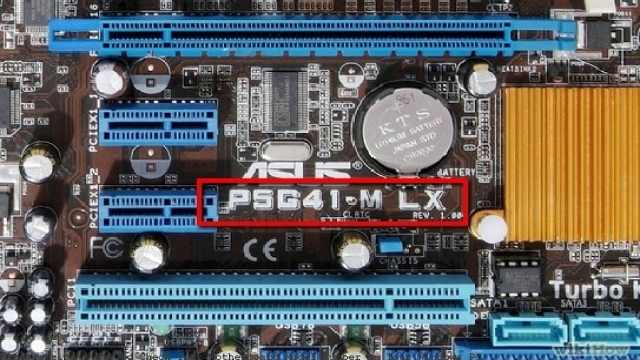 Check Motherboard’s Model Number