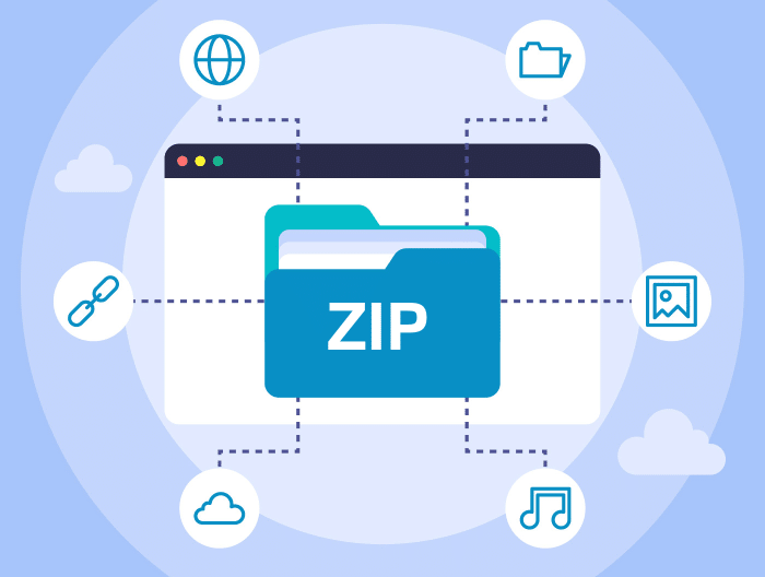 how to heavily compress a zip file on a mac