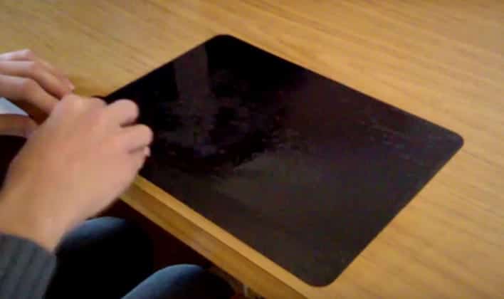 Disinfecting the mouse pad