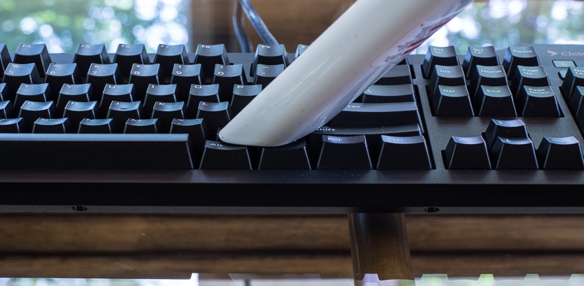 Keyboard Vacuuming