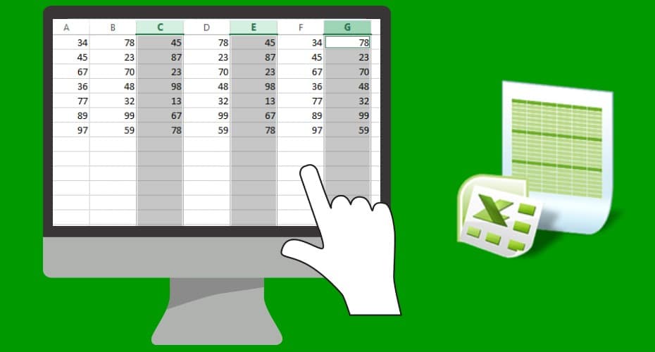 How to Select Multiple Cells in Excel