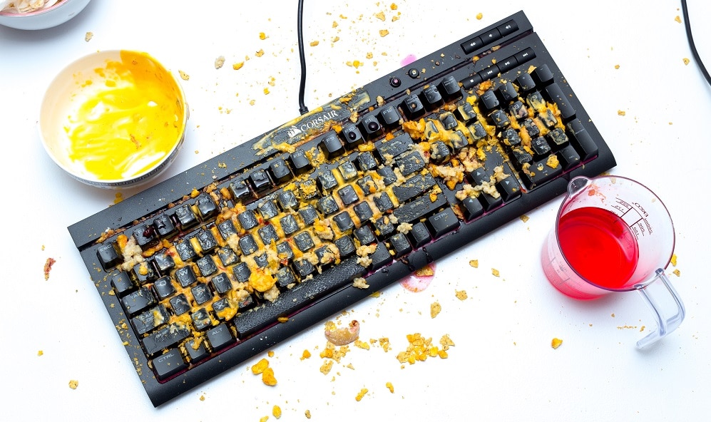 Spills on Mechanical Keyboards