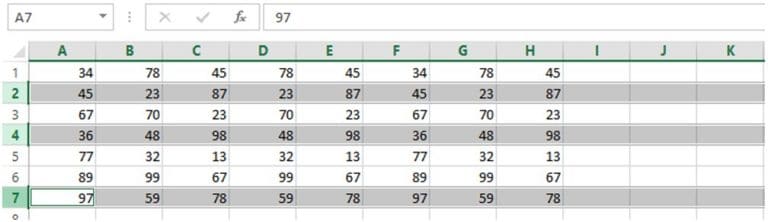 How To Select Multiple Cells In Excel 5 Easy Ways 5825