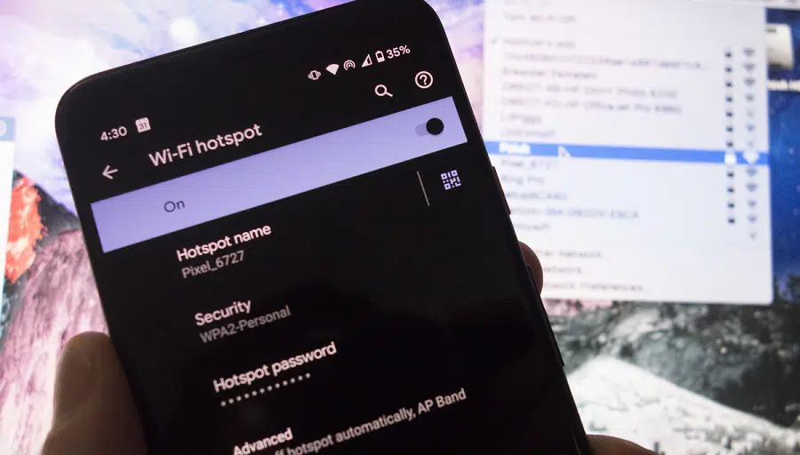  Hotspot mobil