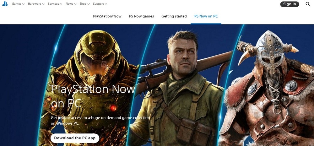 PlayStation now