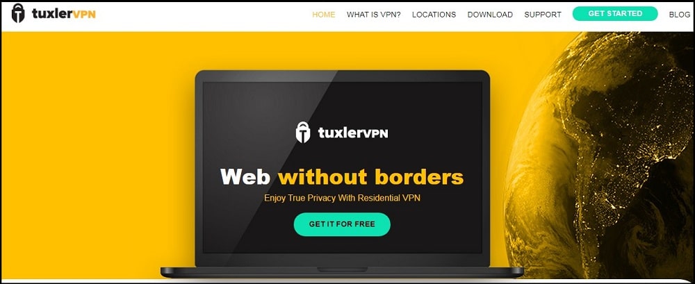 Tuxler VPN Homepage