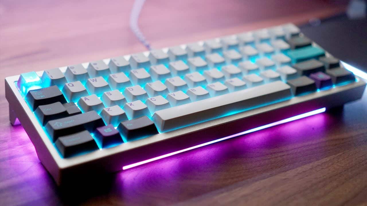 exterior look of a mechanical keyboard