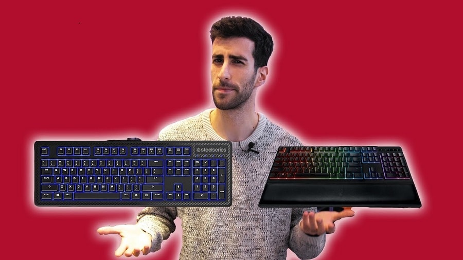 mechanical and the membrane keyboard choice