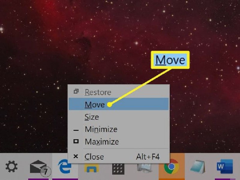 Move Your Window to a Specific Side of the Screen