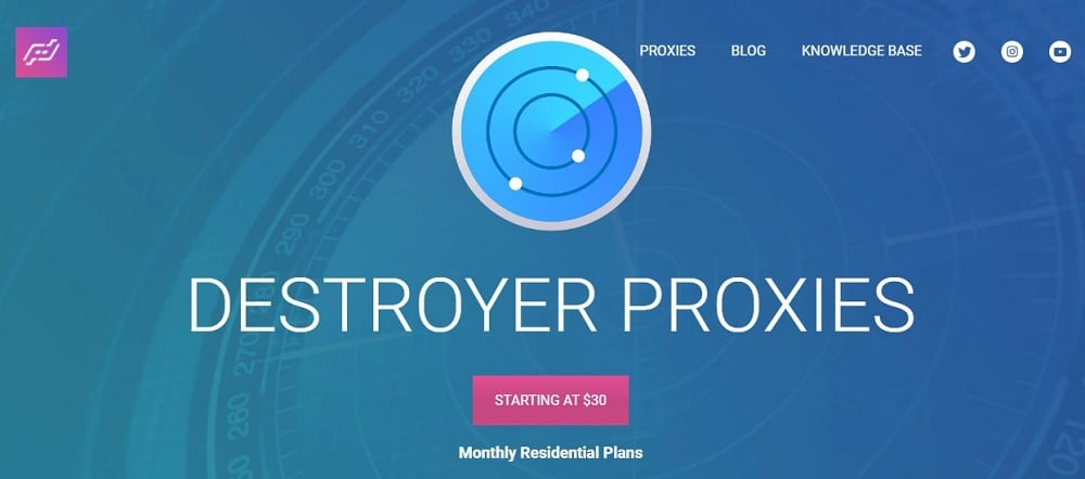 Project Deastroyer Proxy Homepage