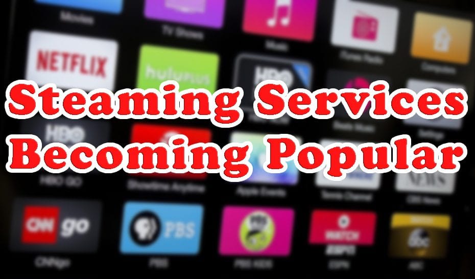 why streaming servers becoming popular