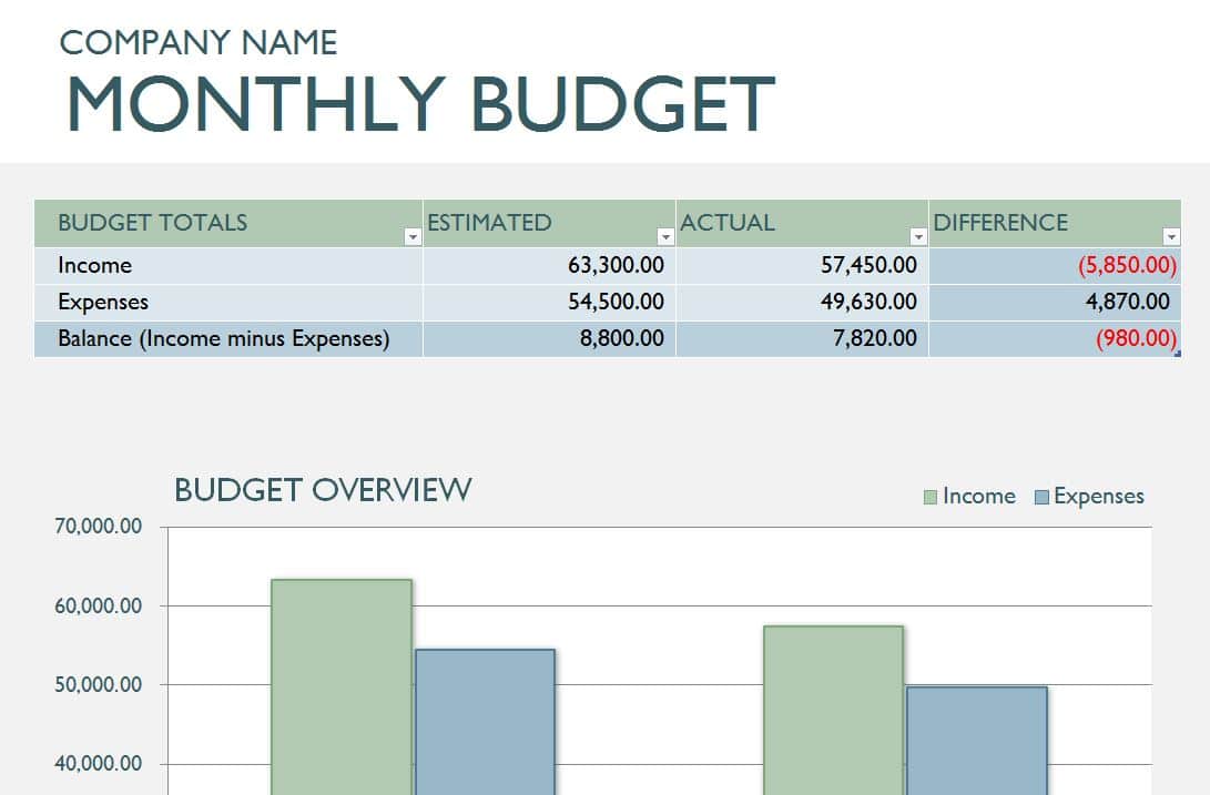 company Budget