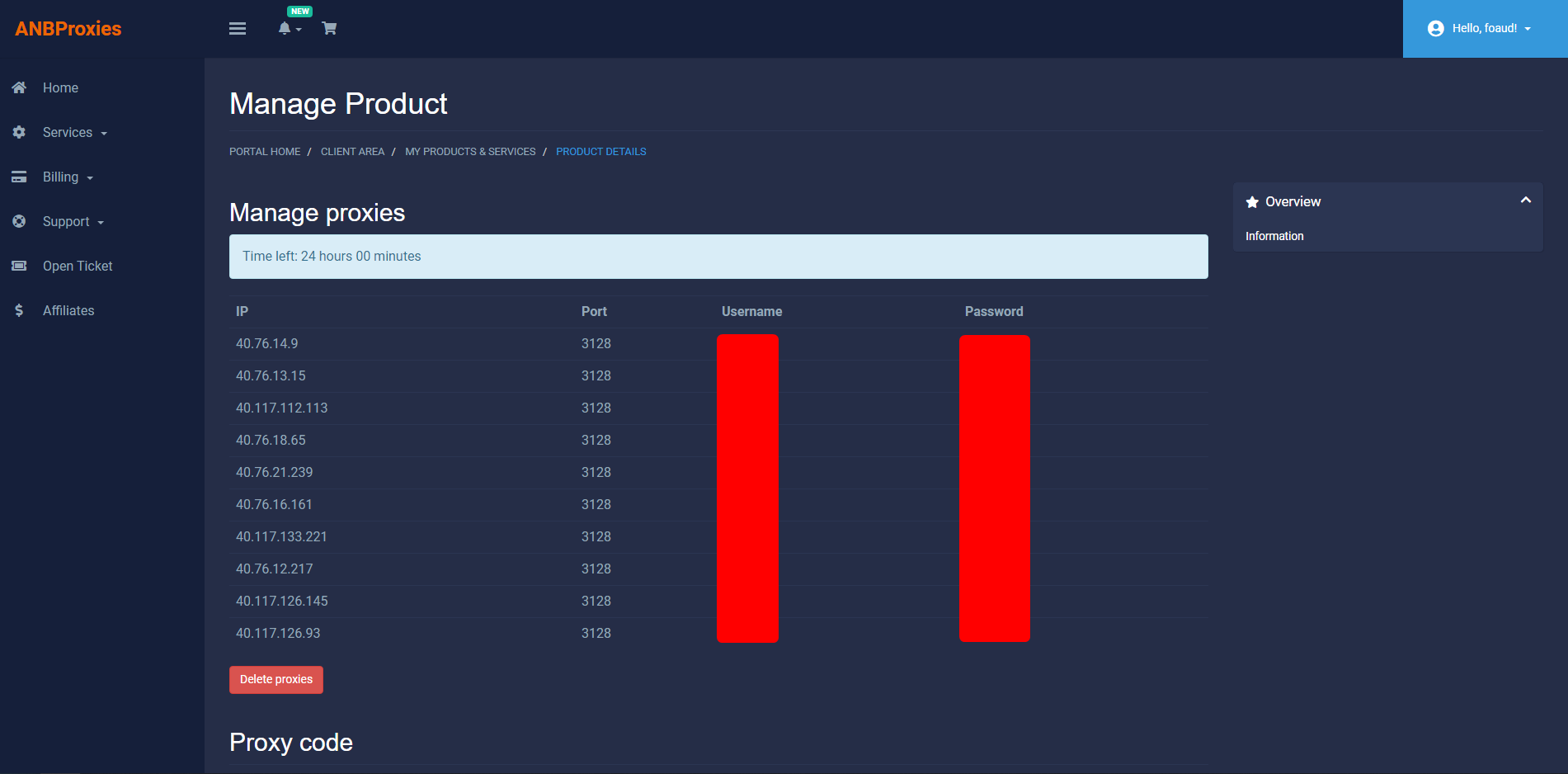 AIO Bot Proxy Configuration