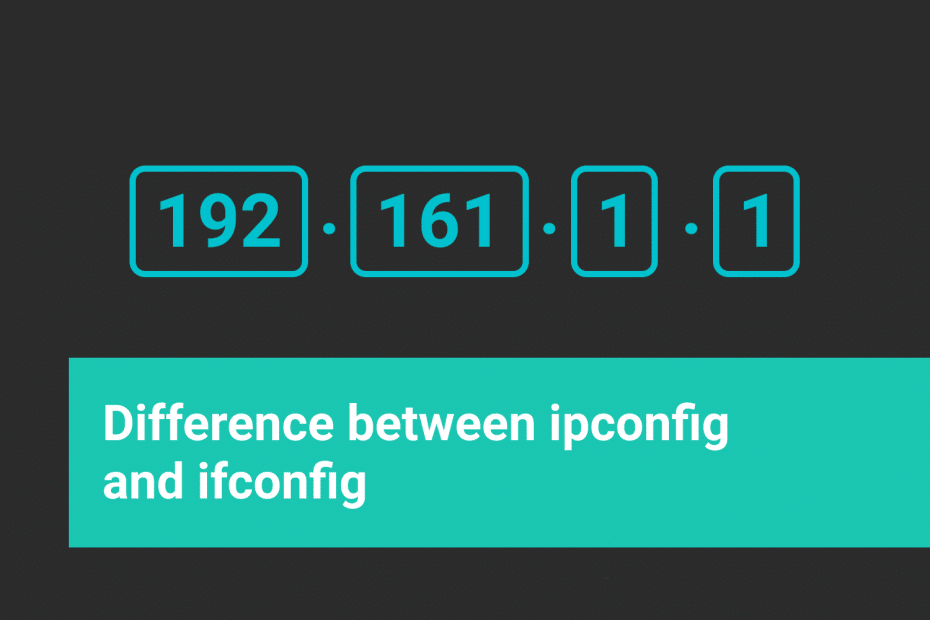 Differences Between IPConfig and Ifconfig