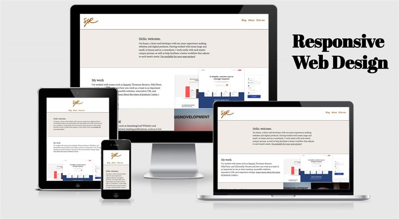 Make the website responsive 