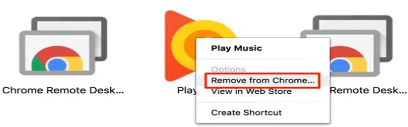 Remove from Chrome