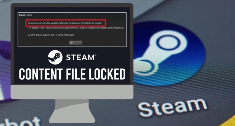 Steam Content file Locked