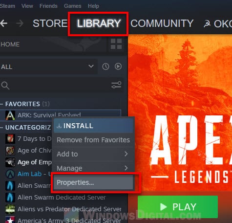 Steam Library