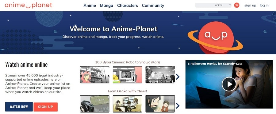 Anime planet