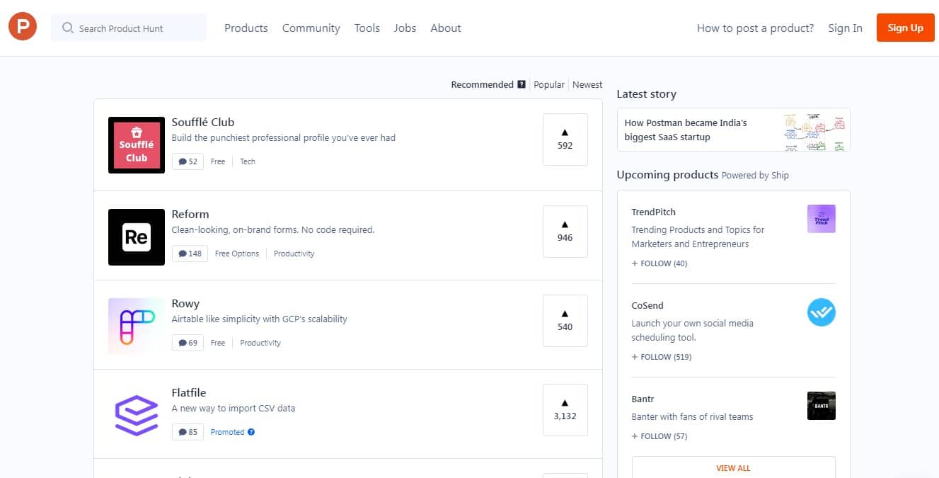 Product Hunt Overview