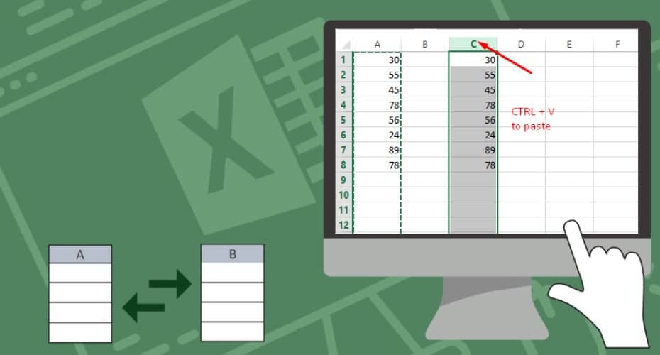 How to Move Columns in Excel