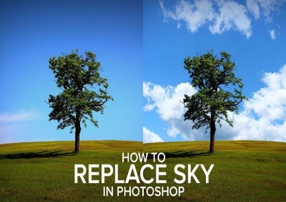 Replace the sky