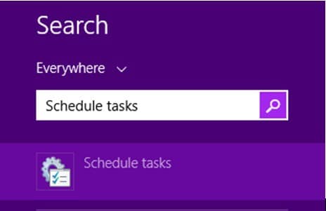 Schedule Tasks