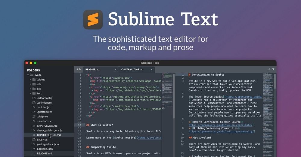 ms visual studio code vs sublime