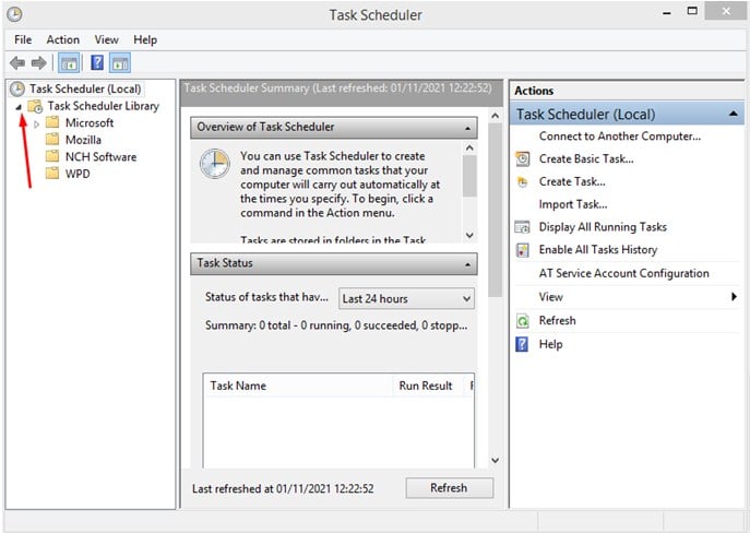 Task Scheduler library